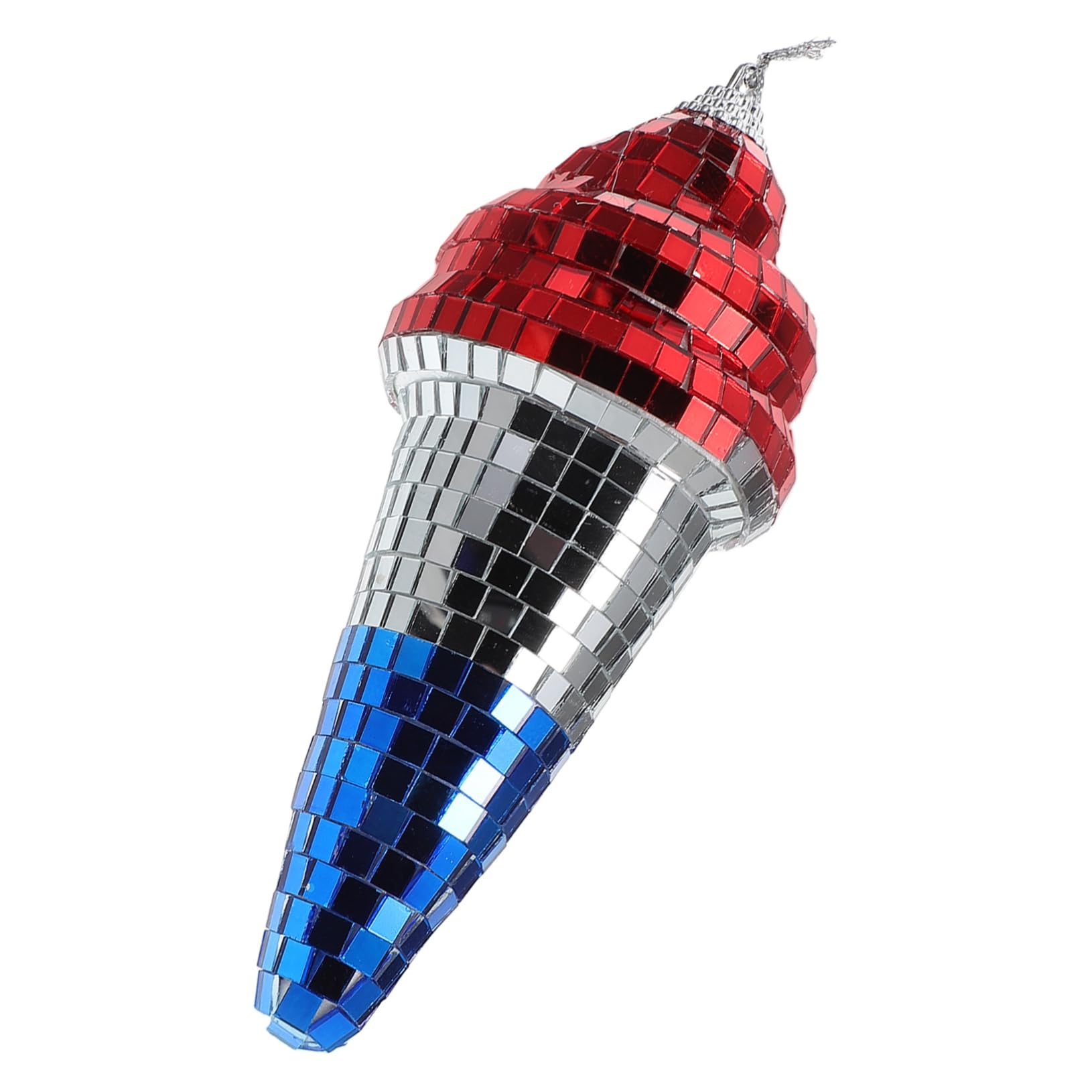 BESPORTBLE Unique Hanging Ice Cream Shape Disco Ball for Ktv Bar Stage Decorations