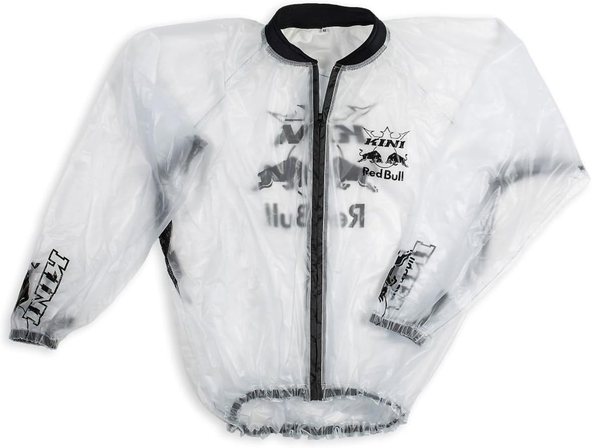 Kini Red Bull Rain Jacket Jacket Men transparent Size L 2017 Rain jacket mens