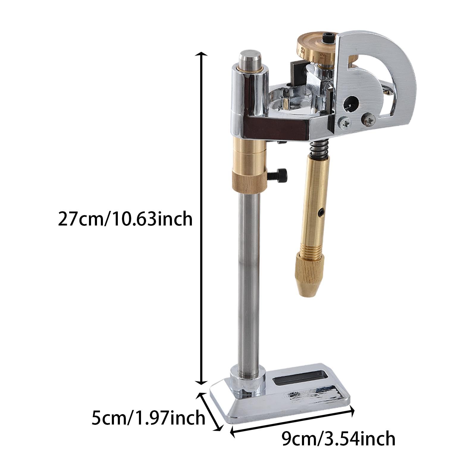DYNWAVE Jewelry Angle Manipulator,Faceting Machine Parts,Supplies,High Precision,DIY Jewelry Grinding Faceted Tools for Angle Milling