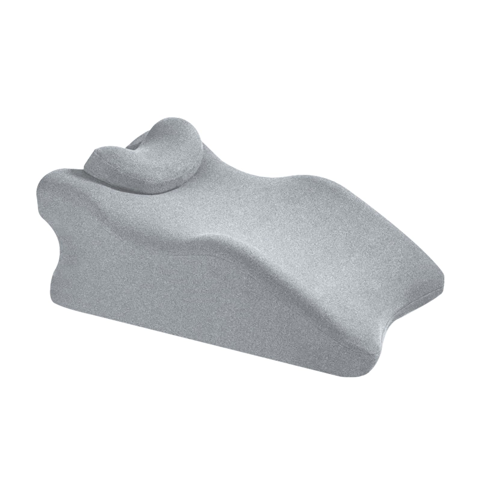 Memory Foam Wedge Pillow for Sleeping, Reading and Back Support, Intimacy Butt Pillow Ergonomic Bed Pillow for Acid Reflux, Back Pain Relief and Massage with Removable Cover