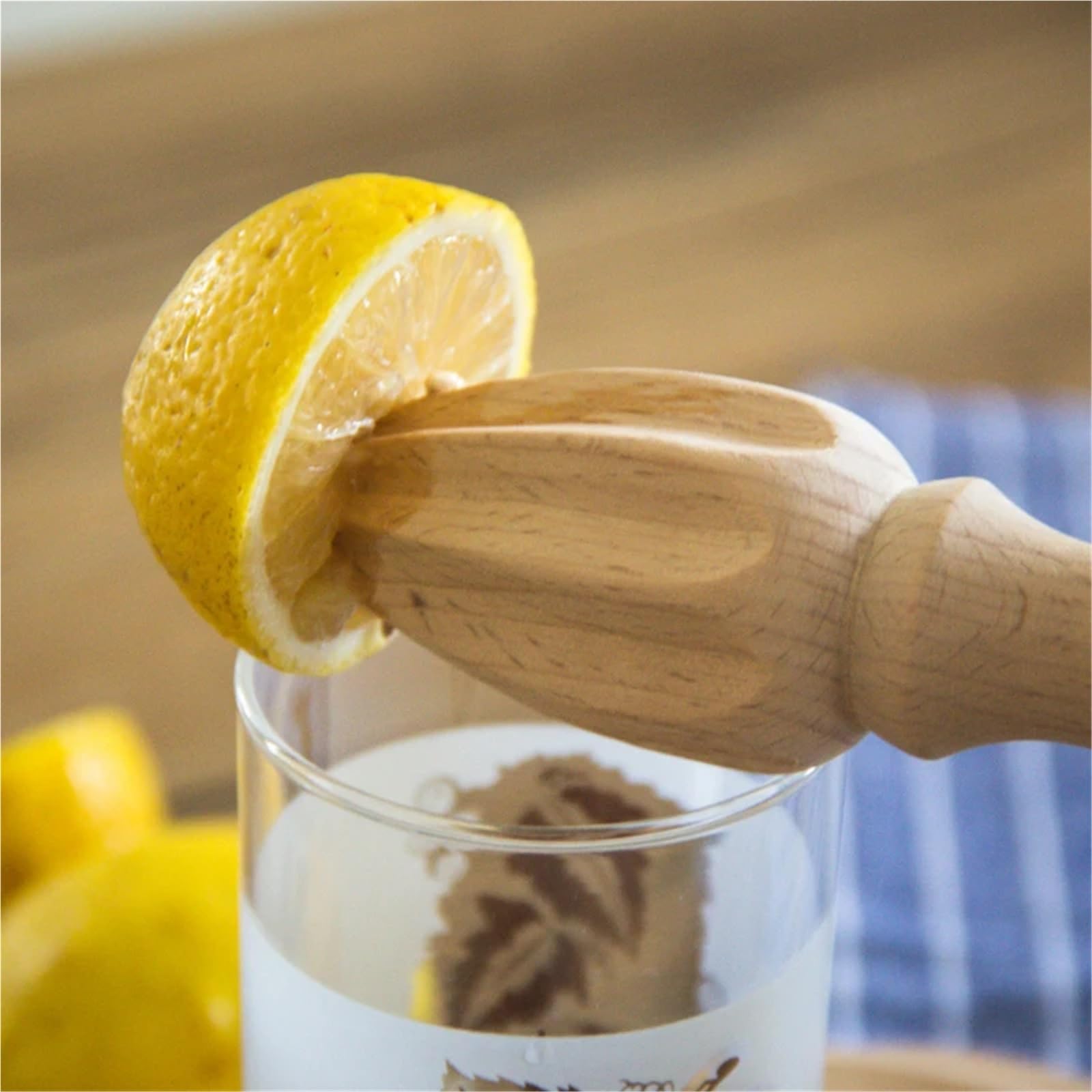 2 uds., serie de madera maciza, martillo limón haya, exprimidor Manual creativo, utensilio cocina, frutas Para Cocina Bar