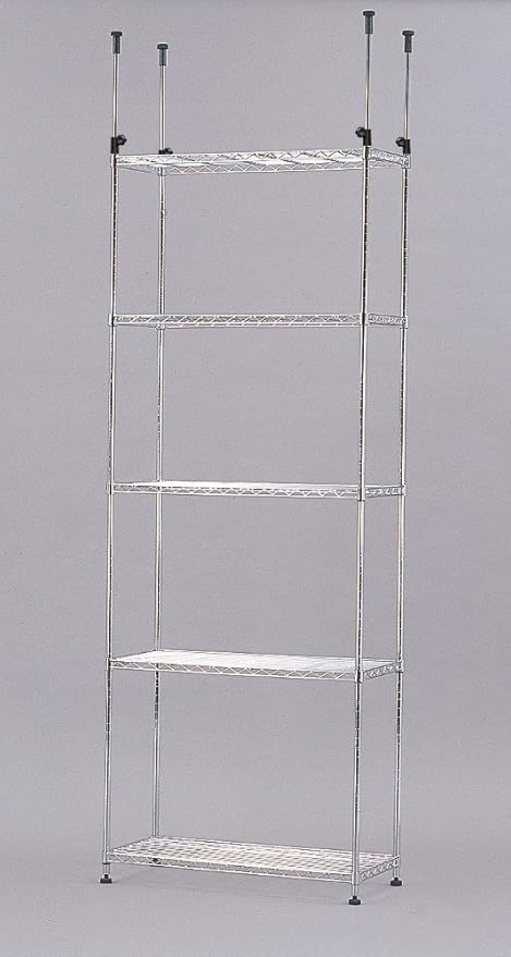 Amazon 収納棚 つっぱり ラック 天井まで 突っ張り 高さのある メタルラック 壁面収納 間仕切り収納 収納家具 スチール棚 Mto 8021tp スチールラック本体 オンライン通販