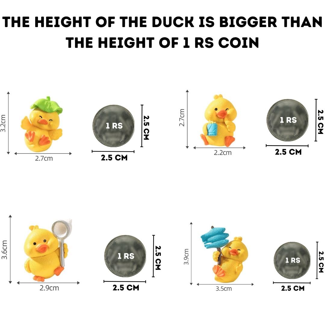 Cute Duck Miniatures - Gift for Him/Her -3 Cute Duck Miniatures - Gift for Him/Her -3
