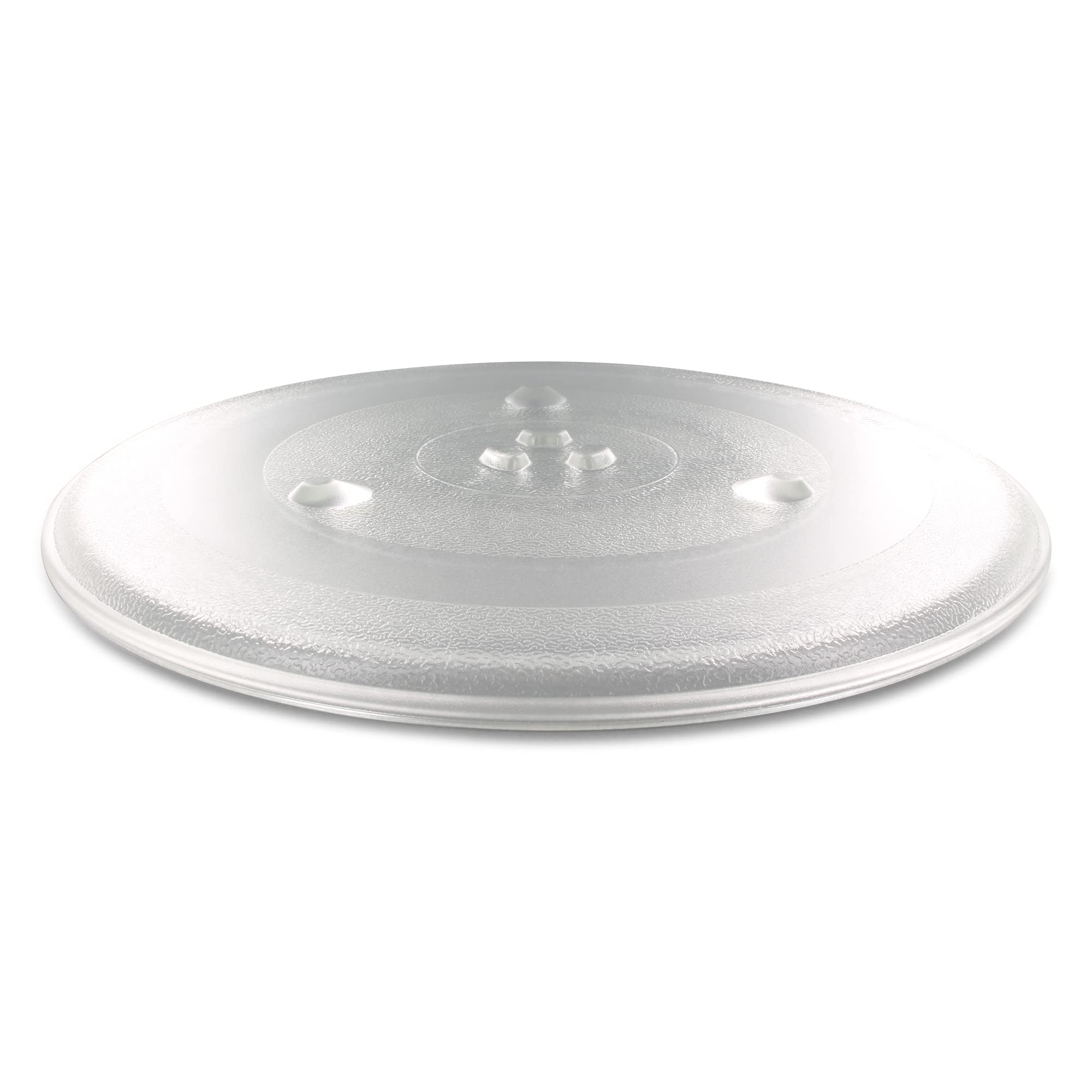 Piatto girevole per forno a microonde, piatto in vetro, diametro 315 mm, rotondo, con 3 piedi, universale, per forno a microonde
