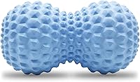 KITWILD Peanut Massage Ball - Double Lacrosse Roller for Deep Tissue Massage, Myofascial Release & Muscle Knot Relief
