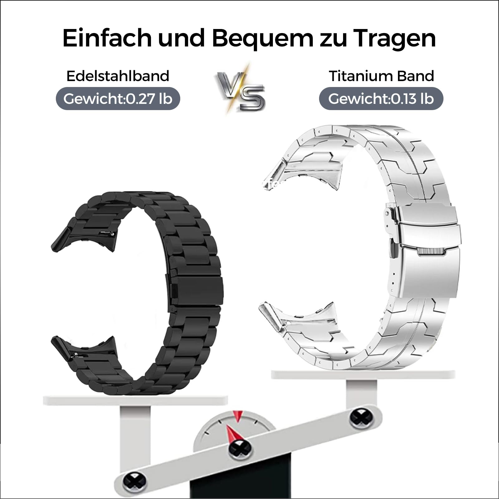Bracelet en titane compatible avec les bracelets Pixel Watch 3 45 mm, bracelet de rechange en titane pour Pixel 3/2/1 41 mm, accessoire de bracelet pour homme et femme, pixel watch 3/2/1 41mm