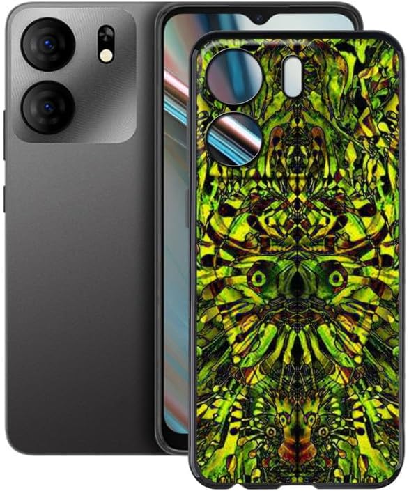 Vista 24 de Funda para BLU View 5 B160V (6.56 "), Carcasa protectora de silicona de grado militar para BLU View 5 B160V - Globo