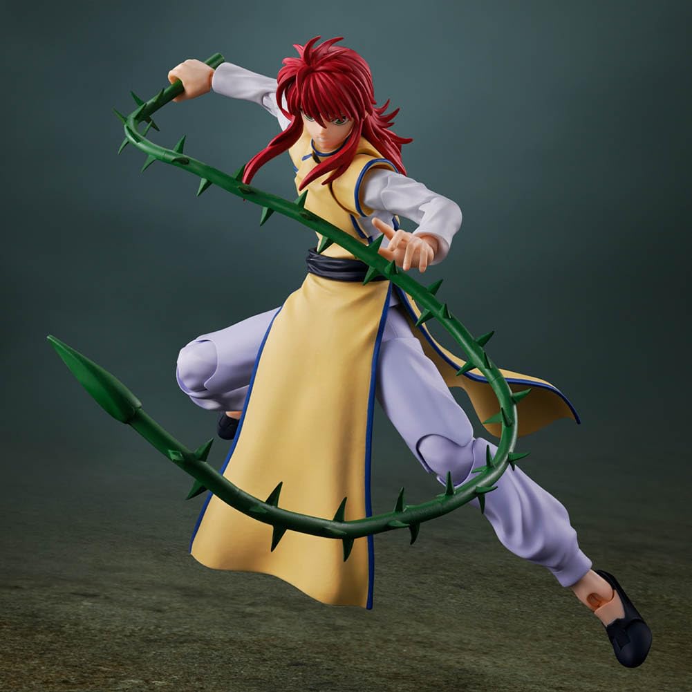 Kurama Shuichi Minamino figurka anime Action Figure, statuetka z akcesoriami PCW, ruchoma figurka akcji, dekoracja biurka, ornament, 15 cm