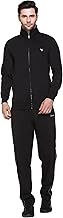 GODFREY Zipper Track Suit For Man Winter Wear High Neck Cotton Tracksuit- Co ords For Men Regular Fit