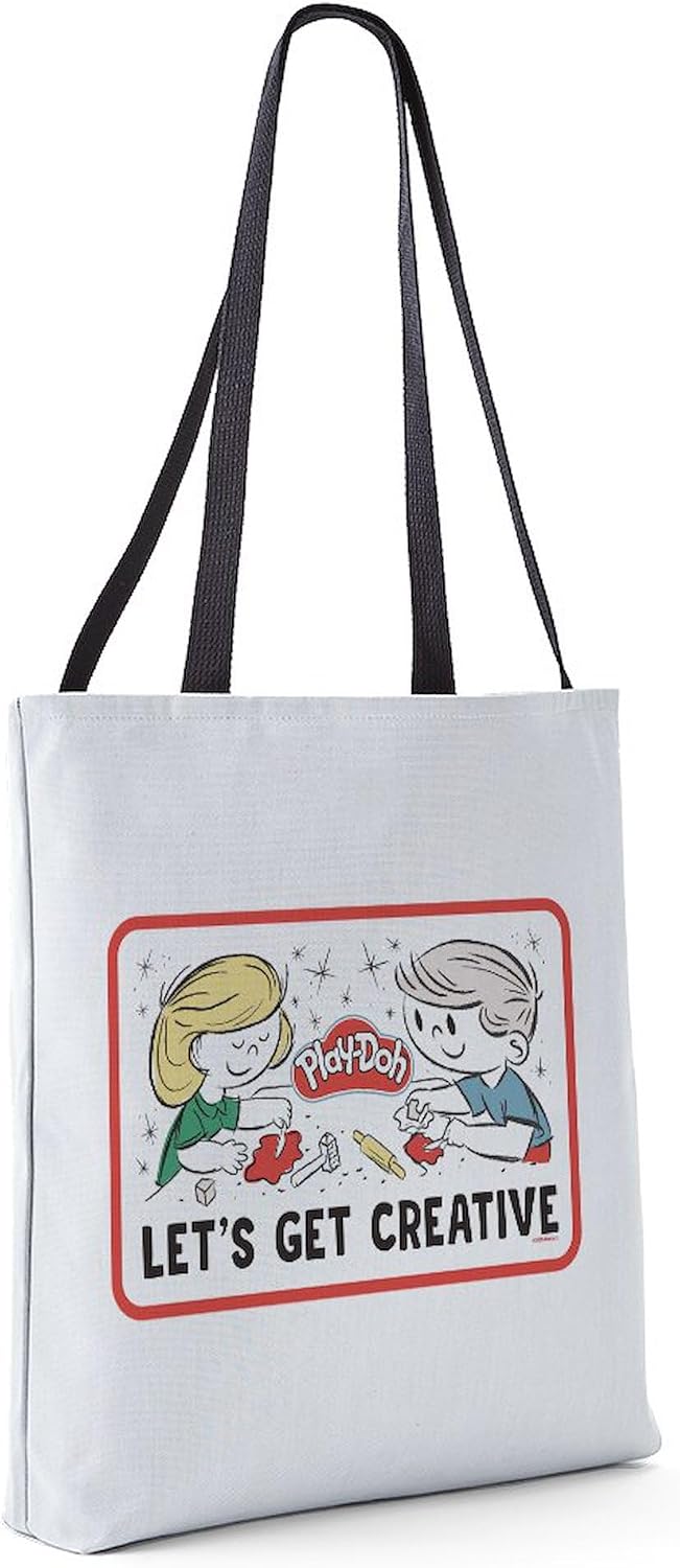 CafePress Play Doh: Creative 18"x18" Reusable Grocery Shopping Sling Tote Bag