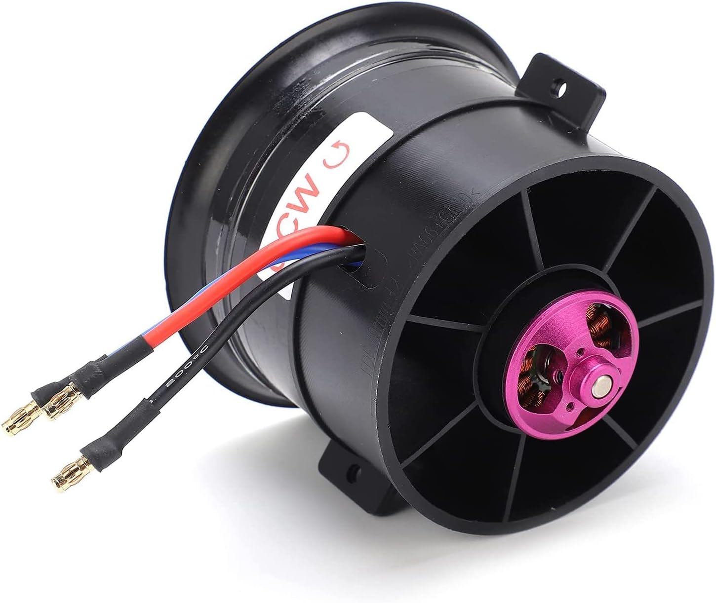 Amazon.com: Powerfun CW CCW EDF 70mm Pro CCW 12 Blades Ducted Fan with ...