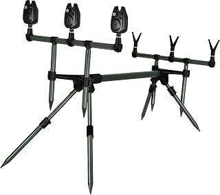 Rod Pod Aluminium, 3 Ruten Teleskopfüße V1