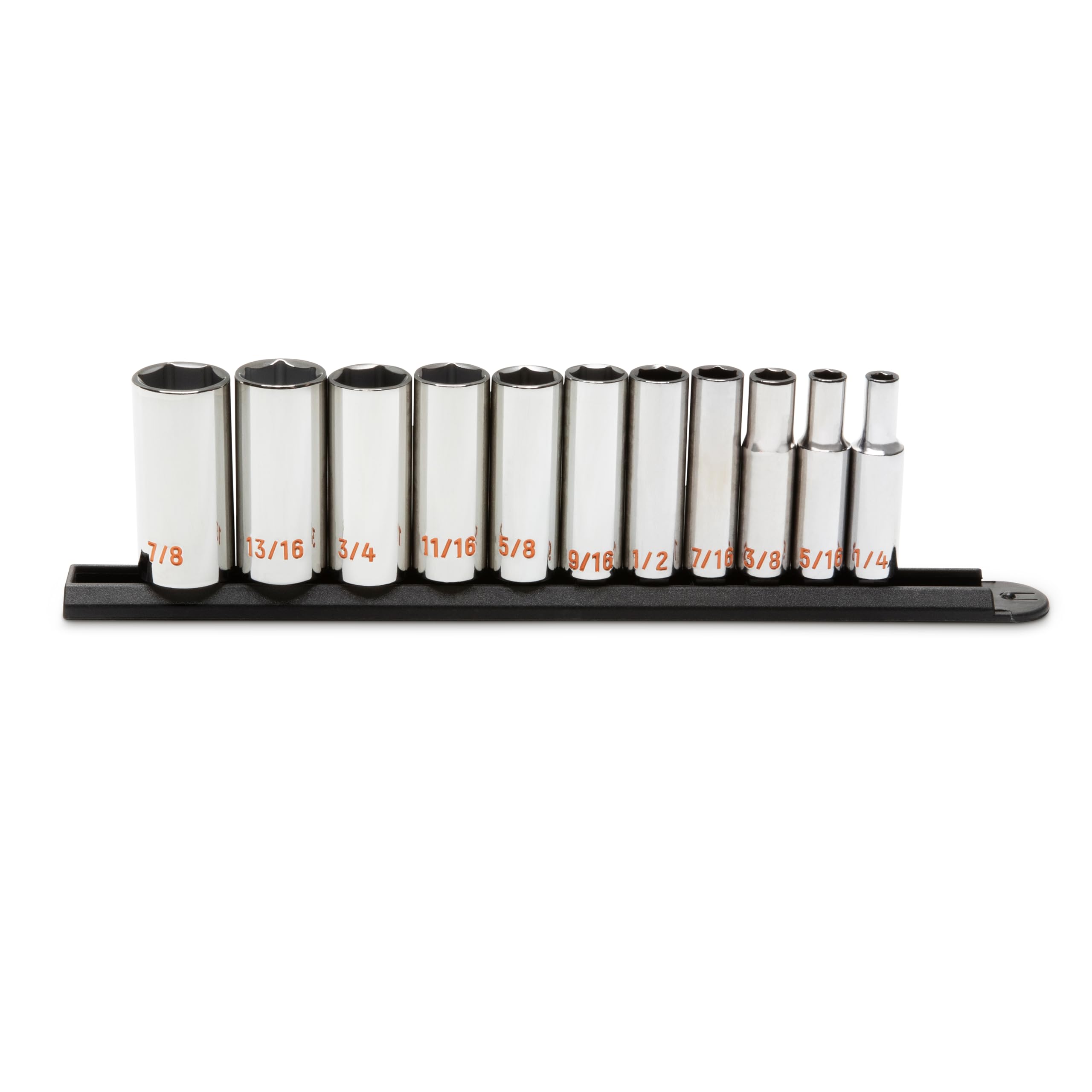 GEARWRENCH HIVIZ 11 Piece Deep Socket Set - 3/8in Drive | SAE | 6 Point | 80555H