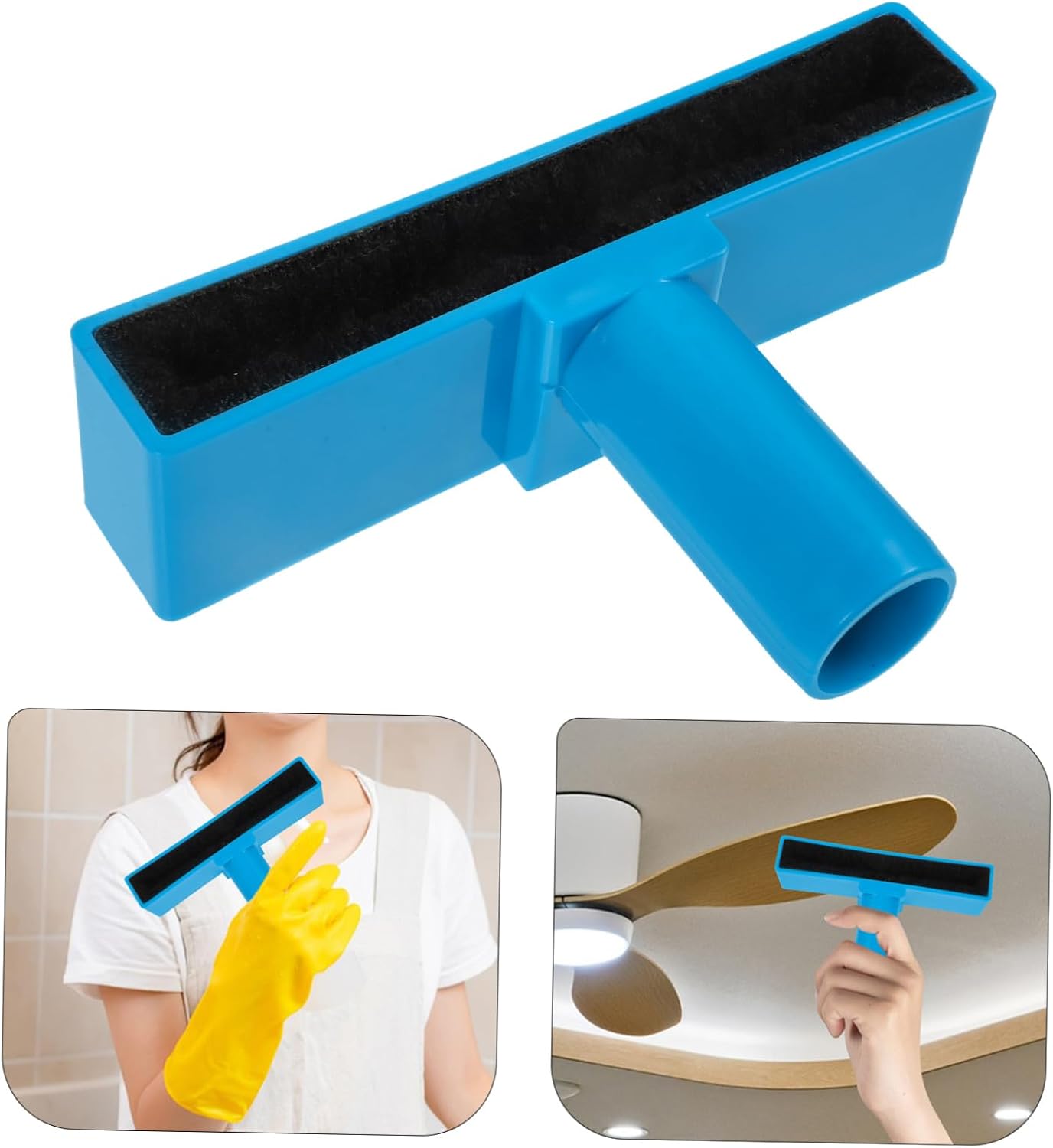 Zerodeko Pcs Ceiling Fan Cleaner Brush Vacuum Attachment Extendable Cleaning Aid