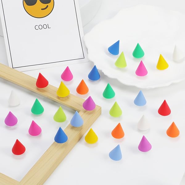 30PCS Fresco Punk Adornos de Zapatos, Remache Spike Encantos para Clog Sandalias, EMO Gótico Y2K CLOG Charms Accesorios, Moda Decoración del Zapato, Pulseras Encantos de Bricolaje, Regalo de Fiesta - 3