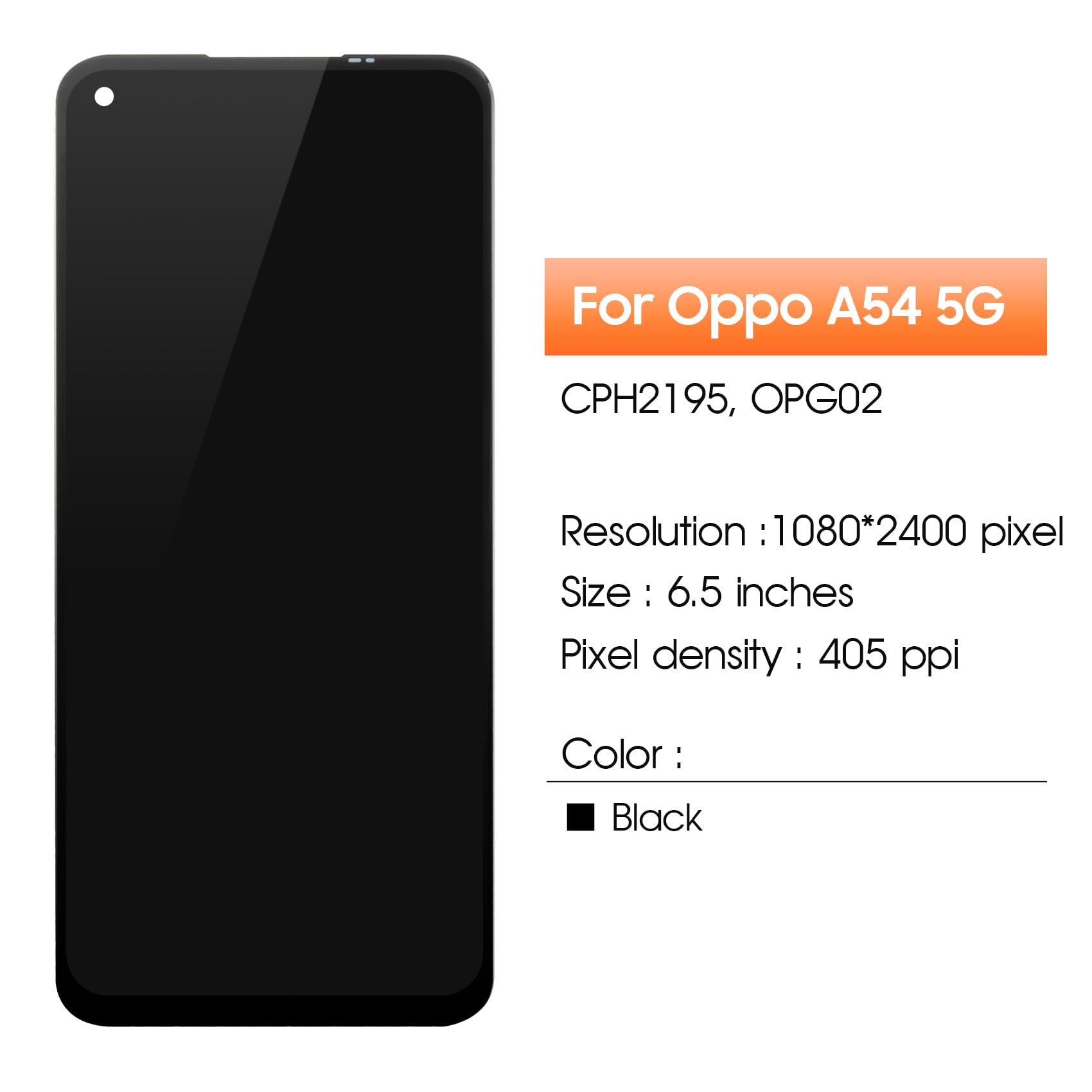 Écran LCD Tactile Pour OPPO A93 A54 A74 5G - Remplacement De