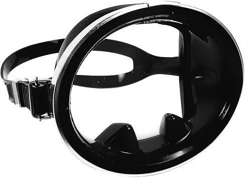 Classic Old School Oval Silicone Scuba Diving Snorkeling Mask