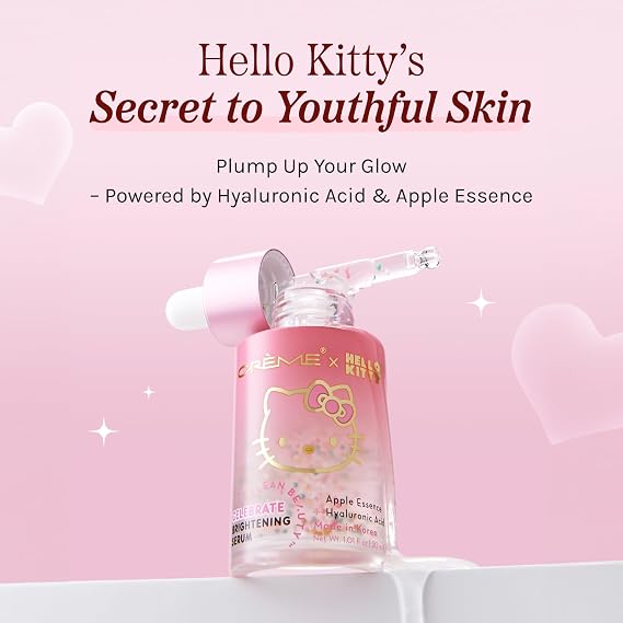 The Creme Shop x Hello Kitty Celebrate Brightening Serum - Klean Beauty, 2.9 Fl Oz, 1