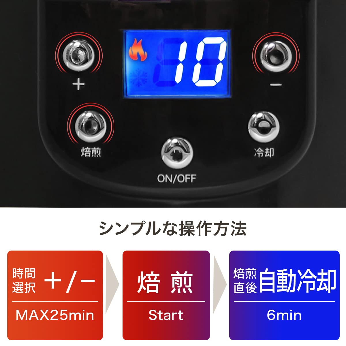 Amazon.co.jp: ソウイジャパン: SY-121 コーヒー焙煎機