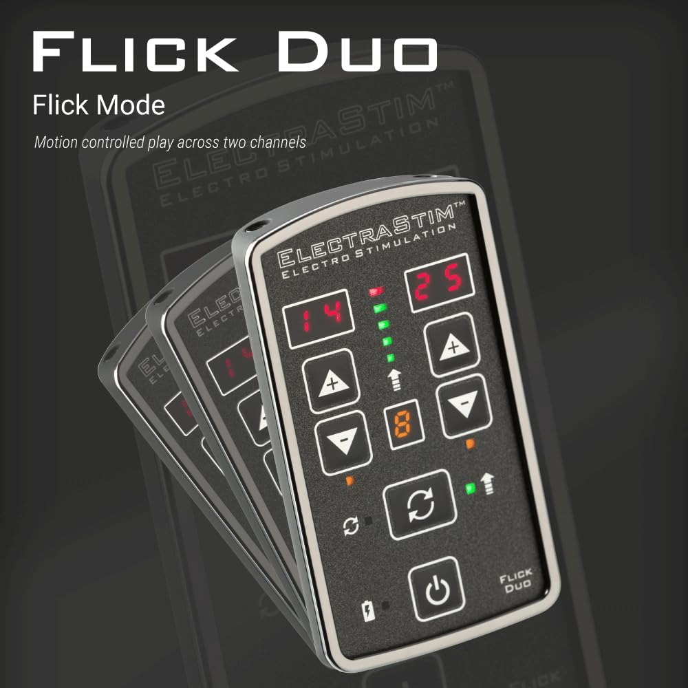 Electrastim Flick Duo Stimulator Electroestimulador - 419 gr