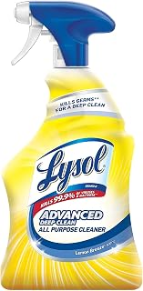 Lysol Professional Advanced Deep Clean All Purpose Cleaner, Lemon Breeze Scent, 32 oz. (1920000351)