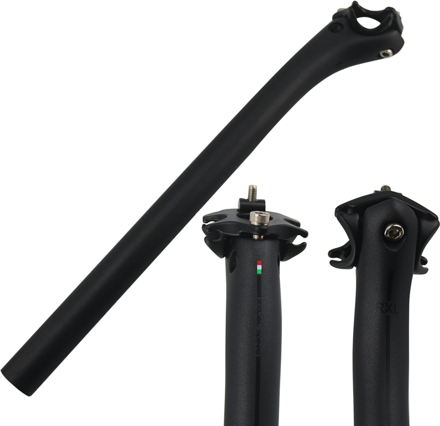 RXL SL Carbon Fiber Road Bike Red Offset Bicycle Seat Post 31.6/30.8/27.2 Bike Seatpost Red Green Blue …
