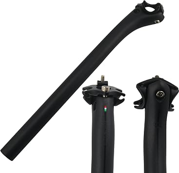 RXL SL Carbon Fiber Road Bike Red Offset Bicycle Seat Post 31.6/30.8/27.2 Bike Seatpost Red Green Blue ...