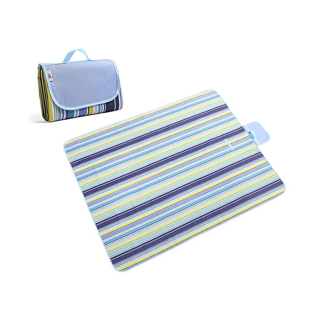 Couverture de pique-nique 200x150cm extra large pour camping, herbe et plage de sable