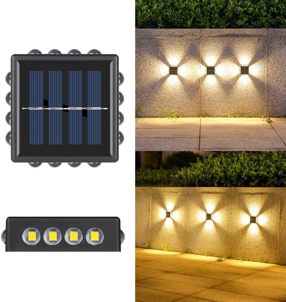 See full amazon price history chart for PARSPAR Solar Wall Light UP and Down Wall Sconce Lamp for Exterior Wall Garden, Solar Deck Lights Outdoor Waterproof 16 LED Light Garden Step Stairs Fence Lamp Modern Style Garden Light (1 Pcs) PARSPAR Solar Wall Light UP and Down Wall Sconce Lamp for Exterior Wall Garden, Solar Deck Lights Outdoor Waterproof 16 LED Light Garden Step Stairs Fence Lamp Modern Style Garden Light (1 Pcs) (B0D1R7XSY2) Amazon Price History, Amazon Price Tracker