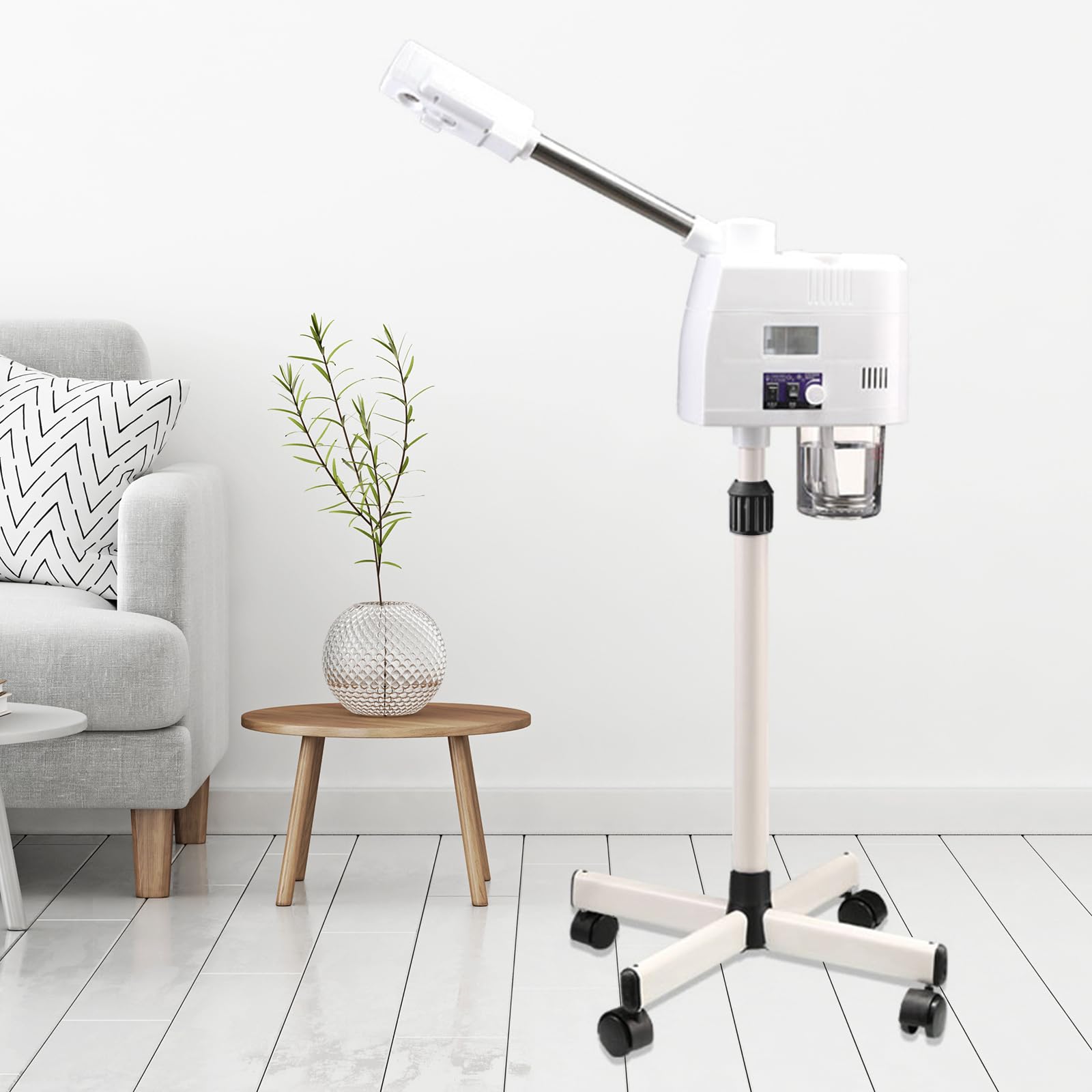 Vapozon Beauty urządzenie do parowania twarzy, profesjonalny parownik do twarzy, 750 W, urządzenie do opalania twarzy z funkcją gorącej mgły
