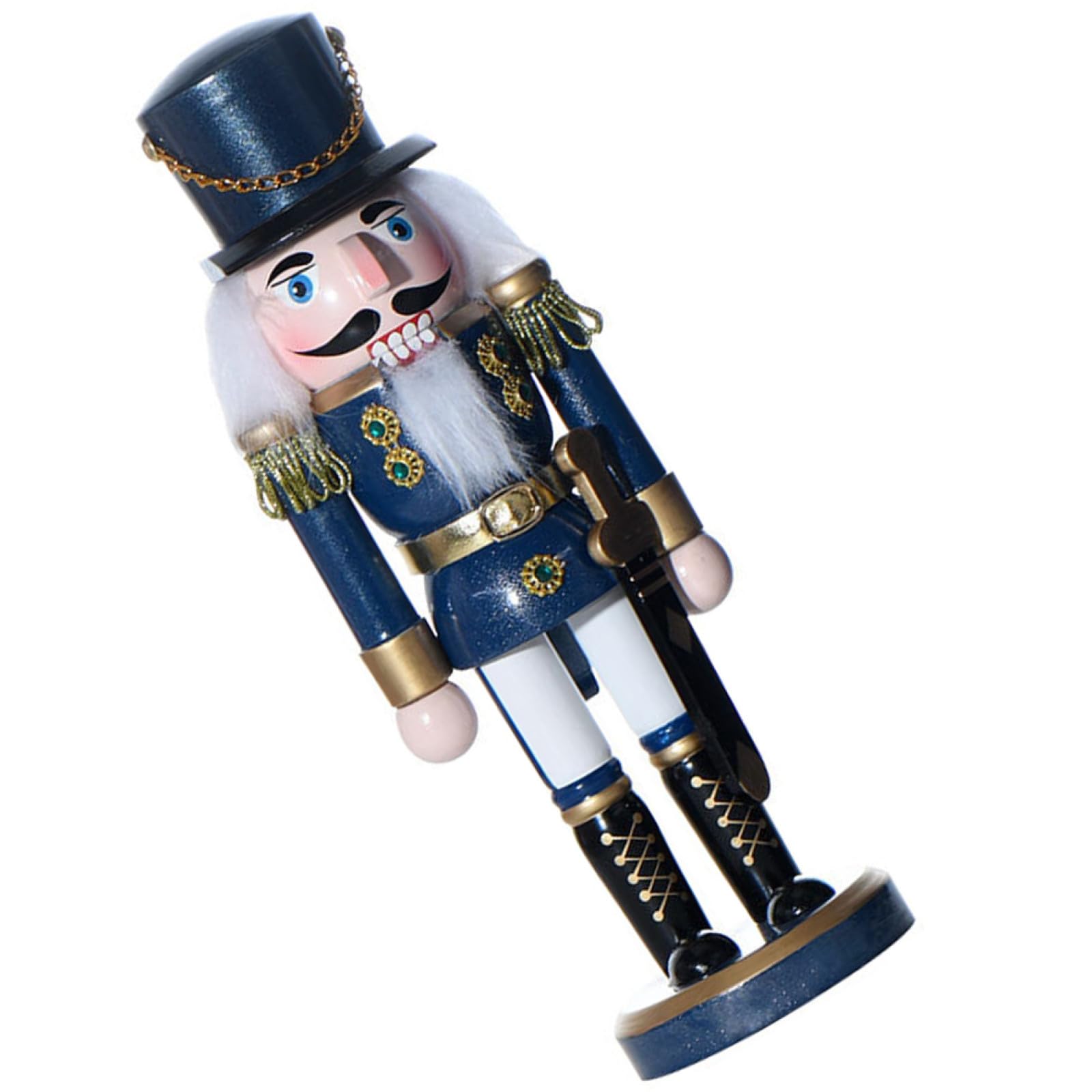 Casse-Noisette de Noël en Bois NUOBESTY Idée Cadeau Décoration