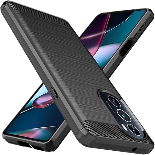 Miniatura 13 de Osophter Funda para Motorola Edge Plus 2022, Moto Edge Plus 2022, absorción de golpes, flexible de goma de TPU, funda protectora para Motorola Edge