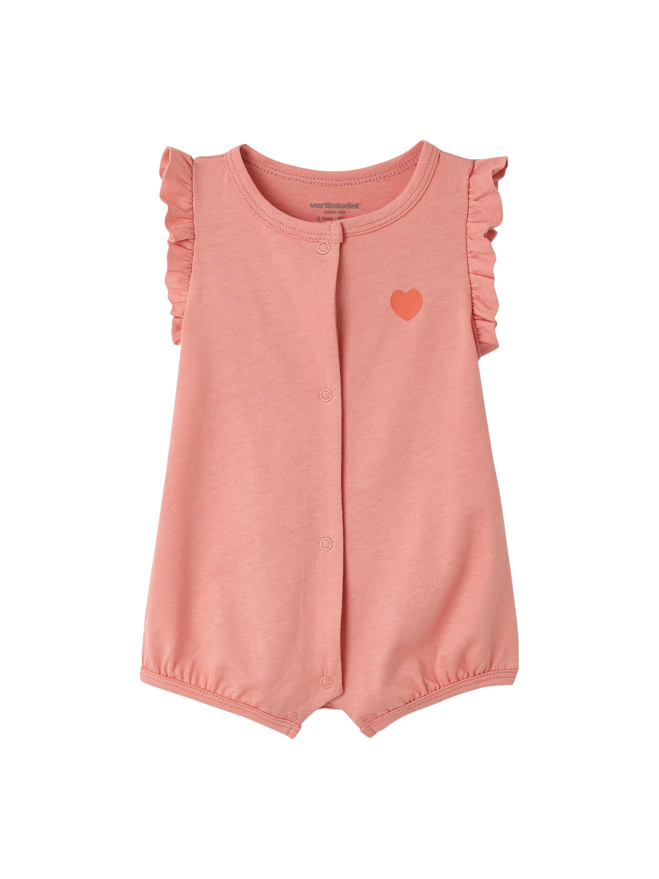 VERTBAUDET Lot 2 Combishort bébé Fille Coton Bio