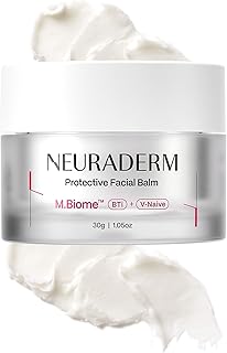 Protective Facial Balm, Rich Cream Ceramide Moisturizer with Hyaluronic Acid and Cica to Protect Skin Barrier and Soothe Irritated Skin Non-Comedogenic (30g, 1.05oz)