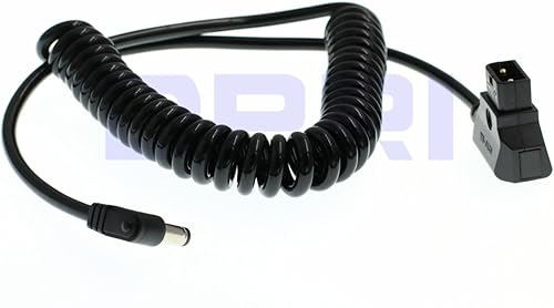 Miniatura 5 de DRRI D-Tap macho a DC 0.217x0.098 in Cable en espiral para Blackmagic Video Assist