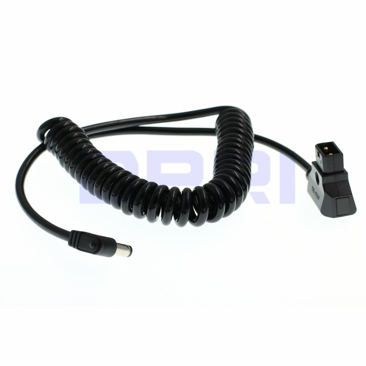 DRRI D-Tap Male to Right Angle DC 2.5mm Cable for Blackmagic 4K Camera (W2.5DC) - Image 2