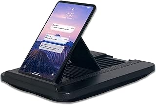 Mavocraft Ipad Pillow Holder for Lap - Tablet Pillow Pad with 14 Adjustable Angels for Tablets, iPhone, iPad Air, iPad Mini, iPad Pro, eReaders, with Comfortable Cushion for Your Lap