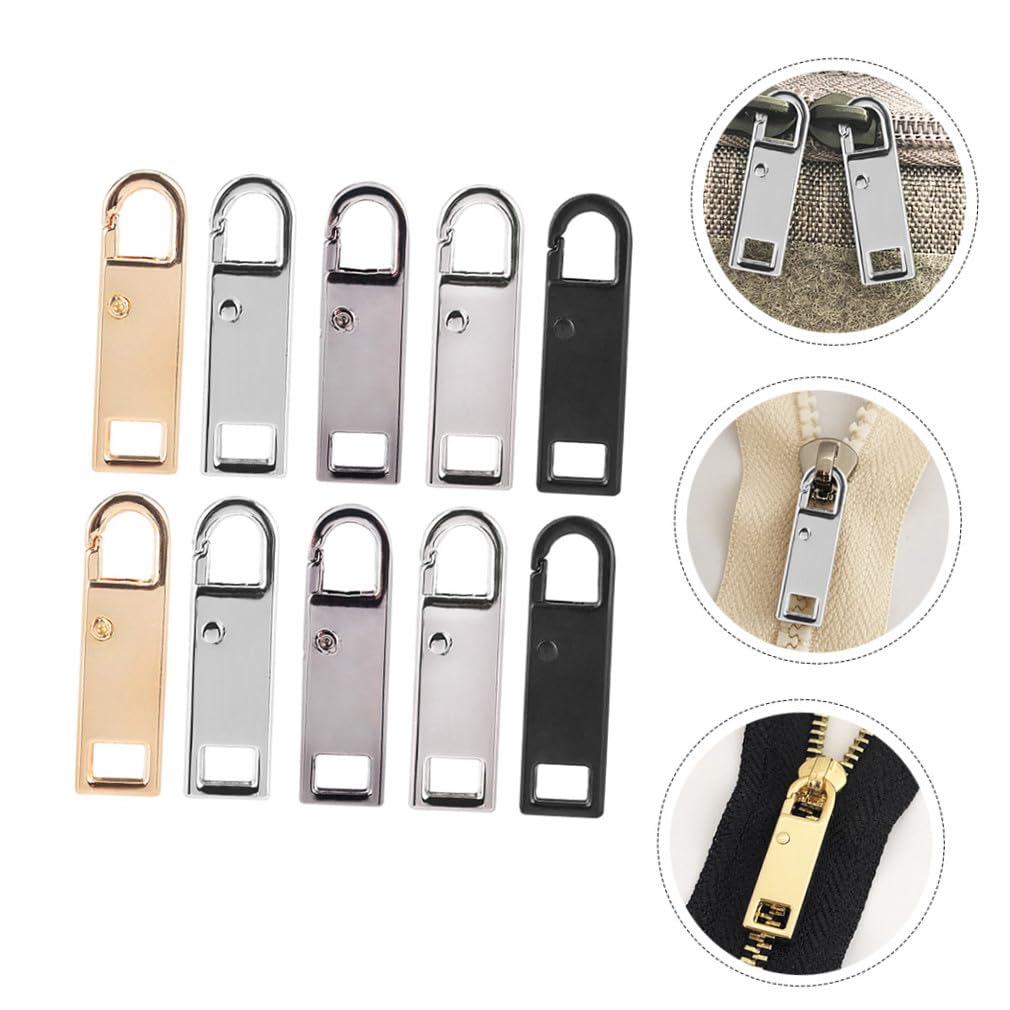 Tofficu 30piezas Accesorios De Zipper Pull Tab Multiusos y Extraíbles Para Mochilas y Equipaje Mezclados