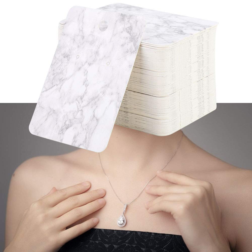 Marble Grain Earrings Display Card, Handmade Jewelry Jewelry Earrings Earrings Custom Hanging Display Card Bulk Earrings Card 100Pcs 5 X 7cm