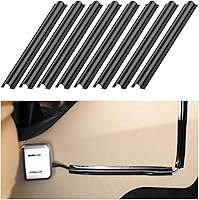 Vista 1 de 8 fundas de alambre ocultas para automóvil, funda protectora oculta para cable autoadhesivo, funda organizadora de cable de alambre dividido