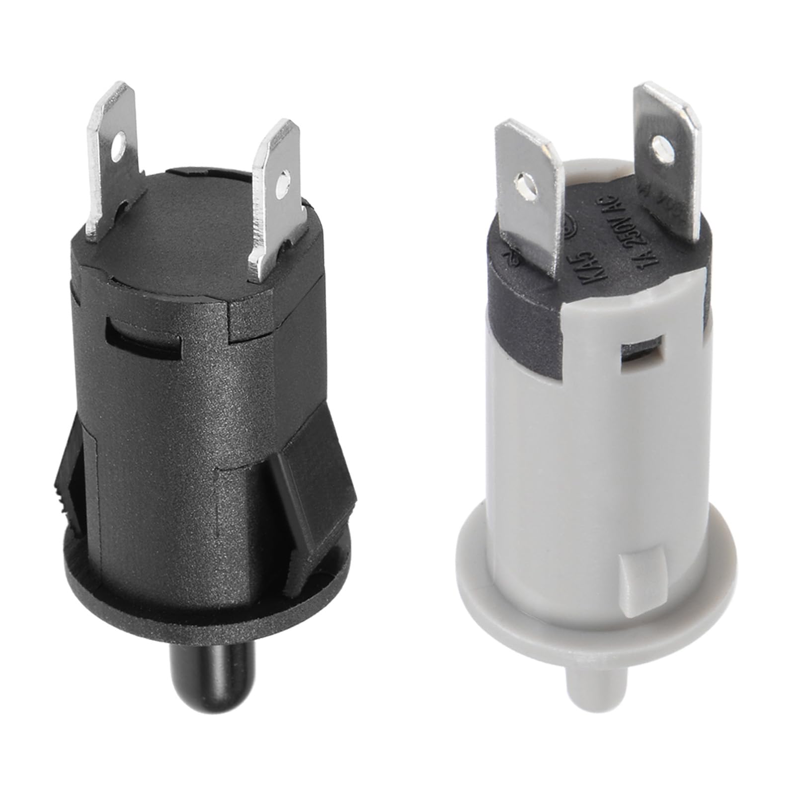 Interruttore Luce Frigorifero - 10mm 250V, Per Porta, Nero/Grigio - Foto 8