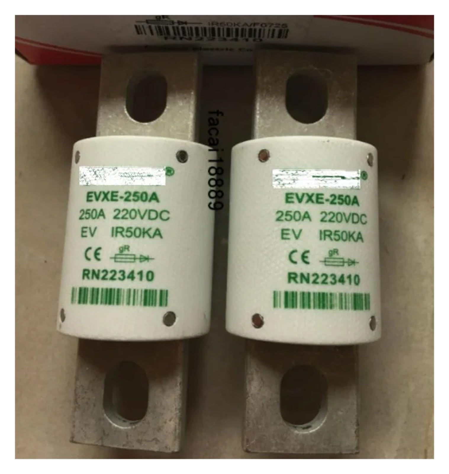 RCGKNNMUZ 1pcs EVXE-60A EVXE-10A EVXE-15A EVXE-20A EVXE-30A 220V EVXE-35A EVXE-40A EVXE-50A Fuse(EVXE-25A)