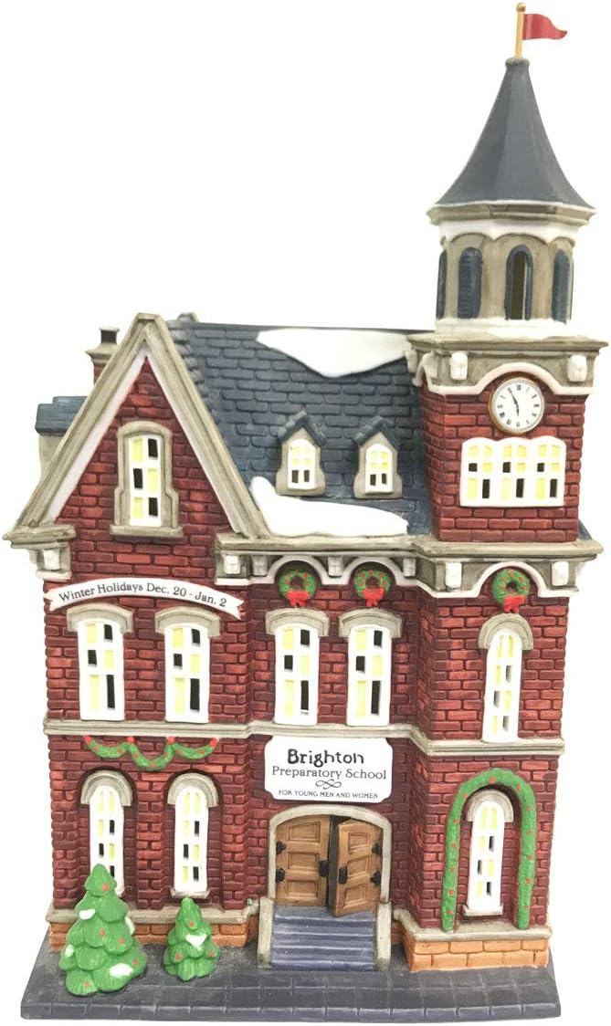 Department 56 Heritage Village Collection ; Christmas in the City Series ; Brighton School #58876