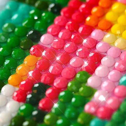 Miniatura 7 de Juego de dibujo de diamantes hecho a mano 5D con pintura de piedras preciosas con herramientas, kit de taladro completo de mariposa, hada, tigre,