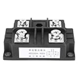 300 amp Bridge Rectifier, High Power Bridge Rectifier Single Phase Diode 4 Terminal Bridge Rectifier 1600V Good Heat Dissipation and Low Voltage Drop
