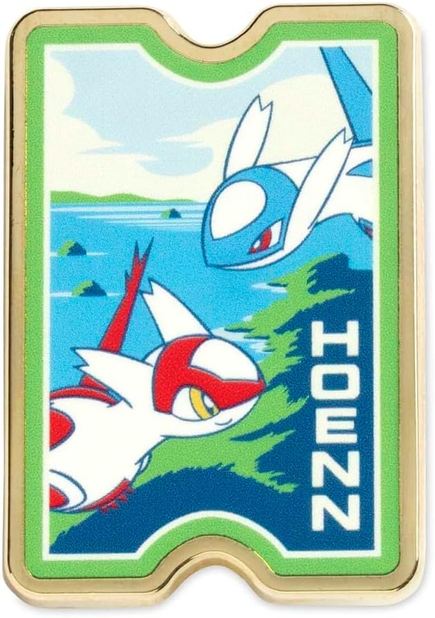Pokémon Center: Hoenn Explore Pokémon Pin
