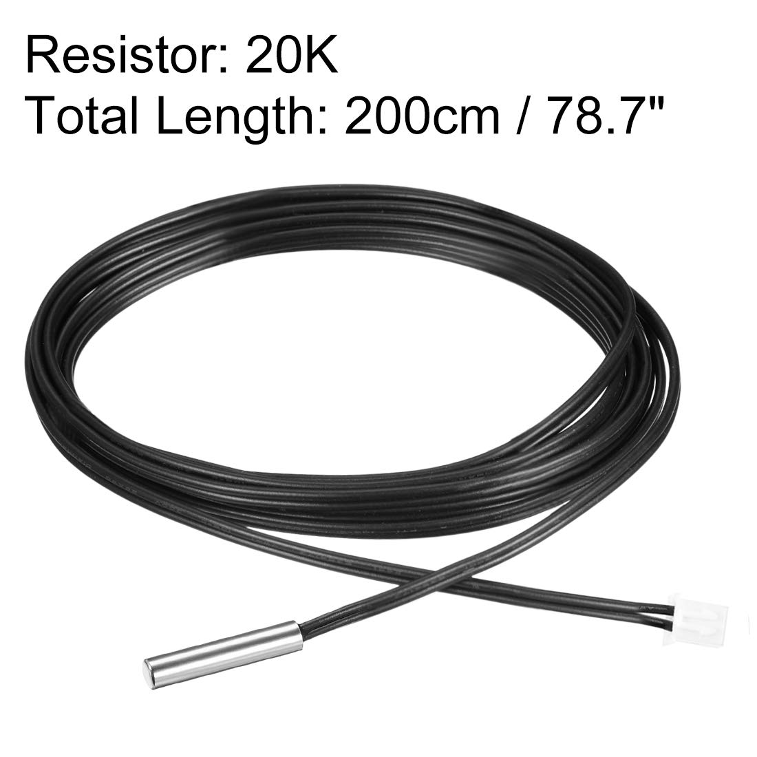 Amazon.com: uxcell 20K NTC Thermistor Probe 78.7 Inch Stainless