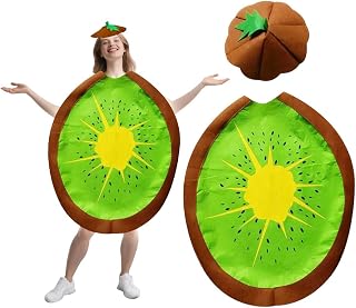 Divertido Traje De Cosplay, Disfraz de fruta de Kiwi para adultos, Disfraz de Fruta Divertida de Carnaval para Halloween, fiestas temáticas, juegos de rol