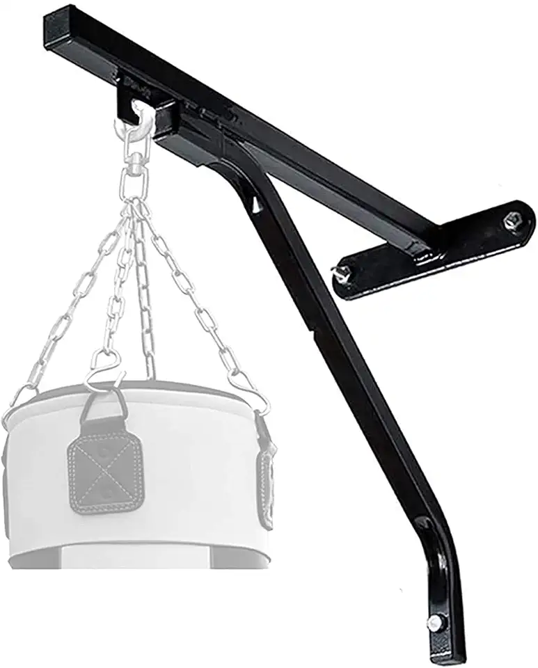 Suporte de parede para saco de pancada resistente, suporte de aço para pendurar cabide de boxe