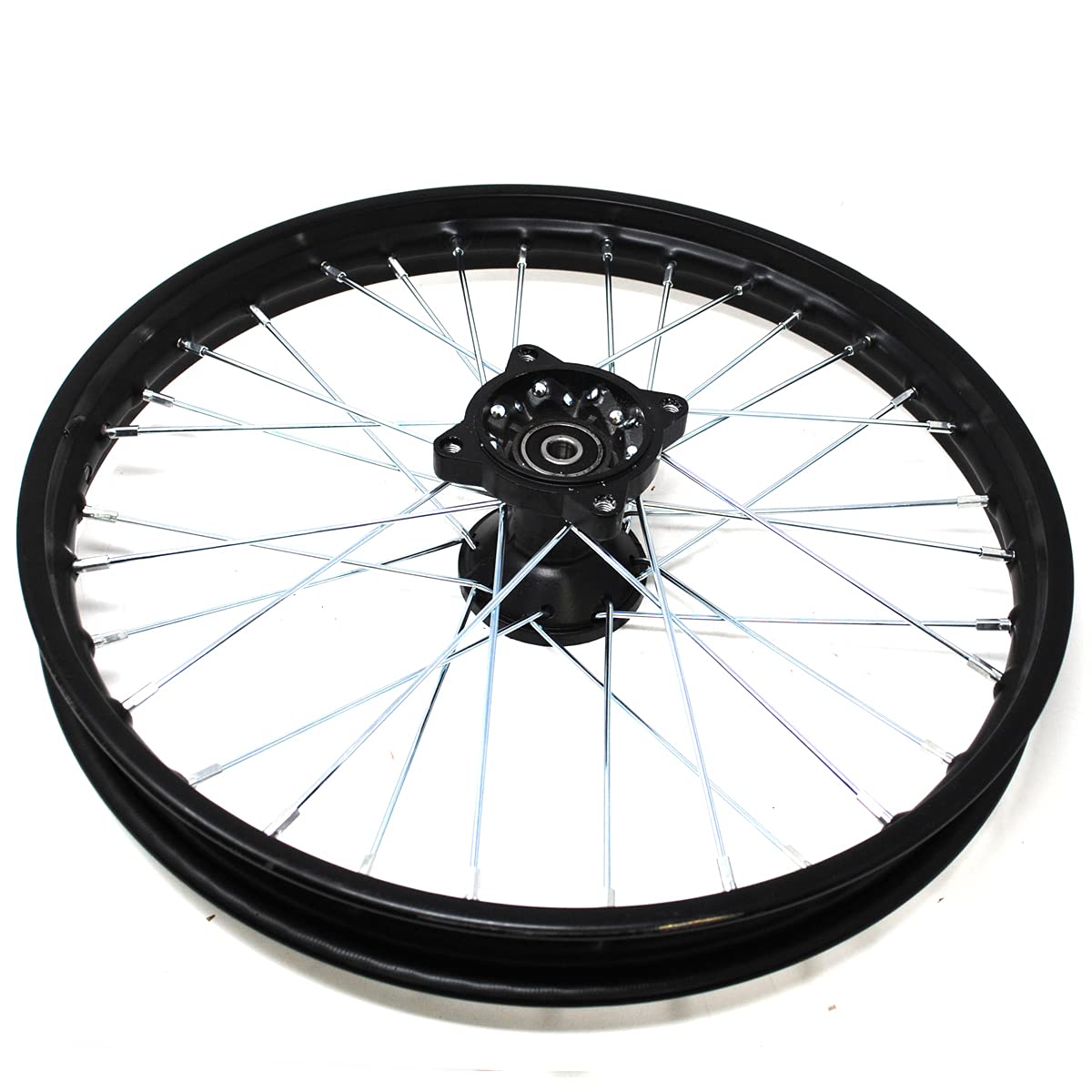 Cerchio In Alluminio 17 Pollici Per Pit Bike - Posteriore, Nero, Larghezza 6.3cm - Foto 5